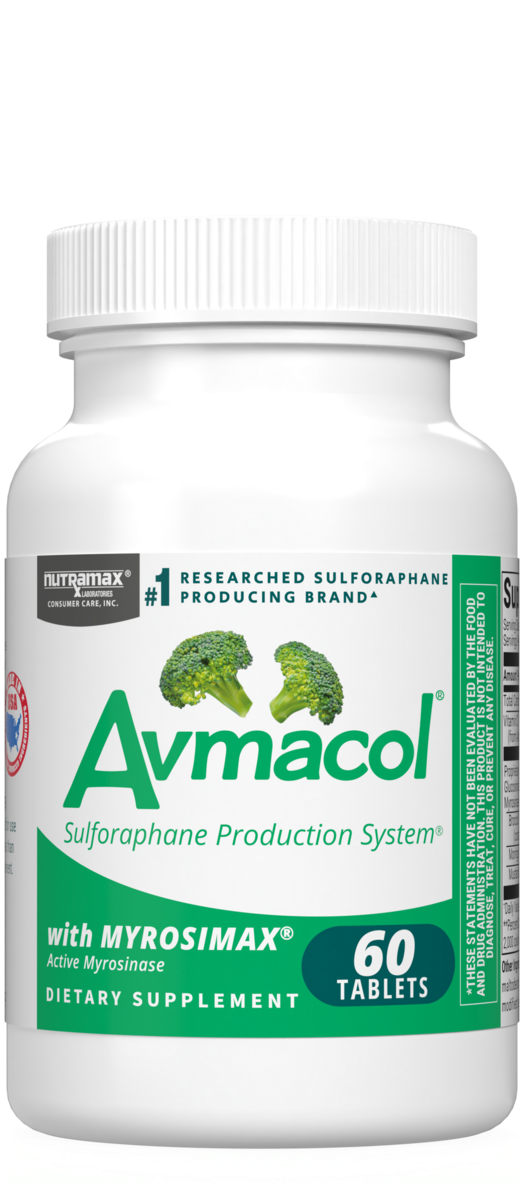 60 count bottle of Avmacol Regular Strength